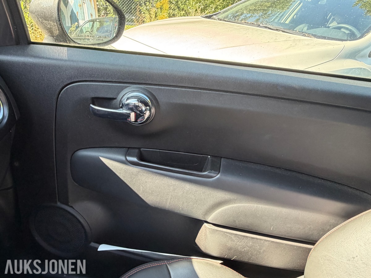 2014 Fiat 500E elektrisk / S+V dekk / Rep. objekt