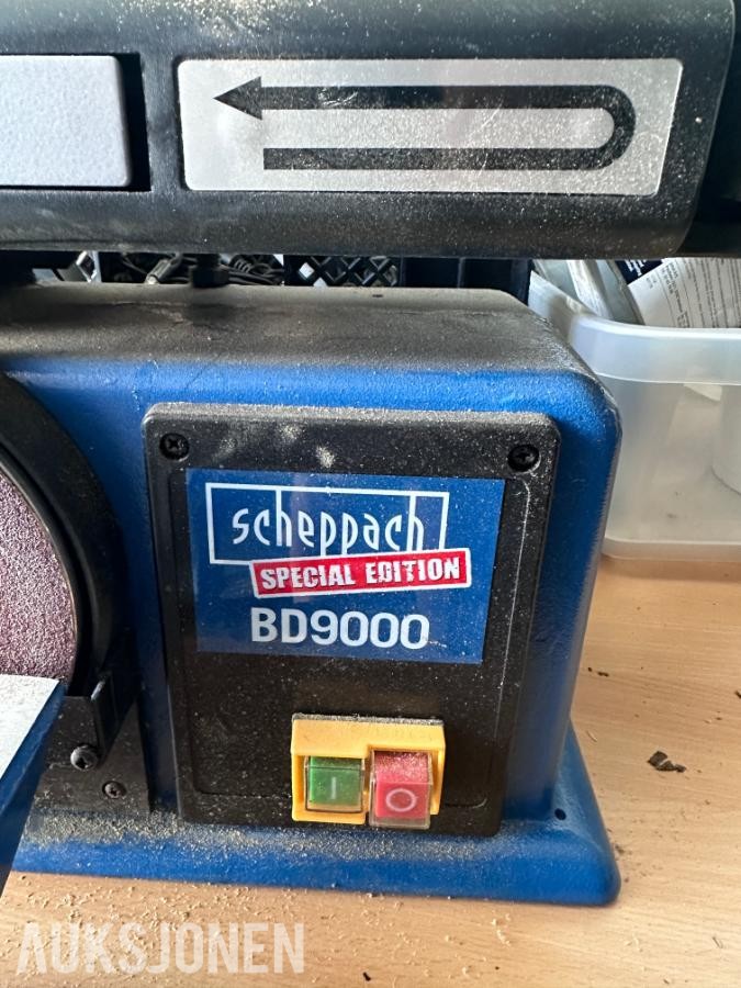 2014 Luna båndsag og tykkelseshøvel, slipemaskiner BBS315 og BPT260A ++