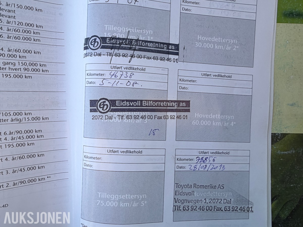 2005 Toyota YARIS VERSO 1.3-84 / Automat / EU-OK til 09.2027