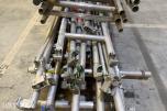 Parti med stillasdeler i aluminium