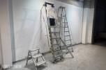 3 Stk Zarges stiger, arbeidsbukk og Khiment arbeidsplattform