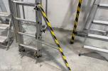 3 Stk Zarges stiger, arbeidsbukk og Khiment arbeidsplattform
