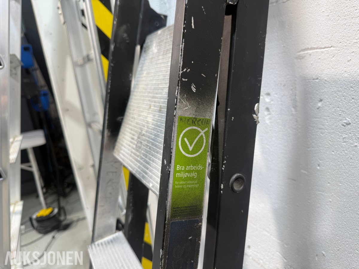 5 stk Khiment, Zarges og Festan stiger og arbeidsplattform