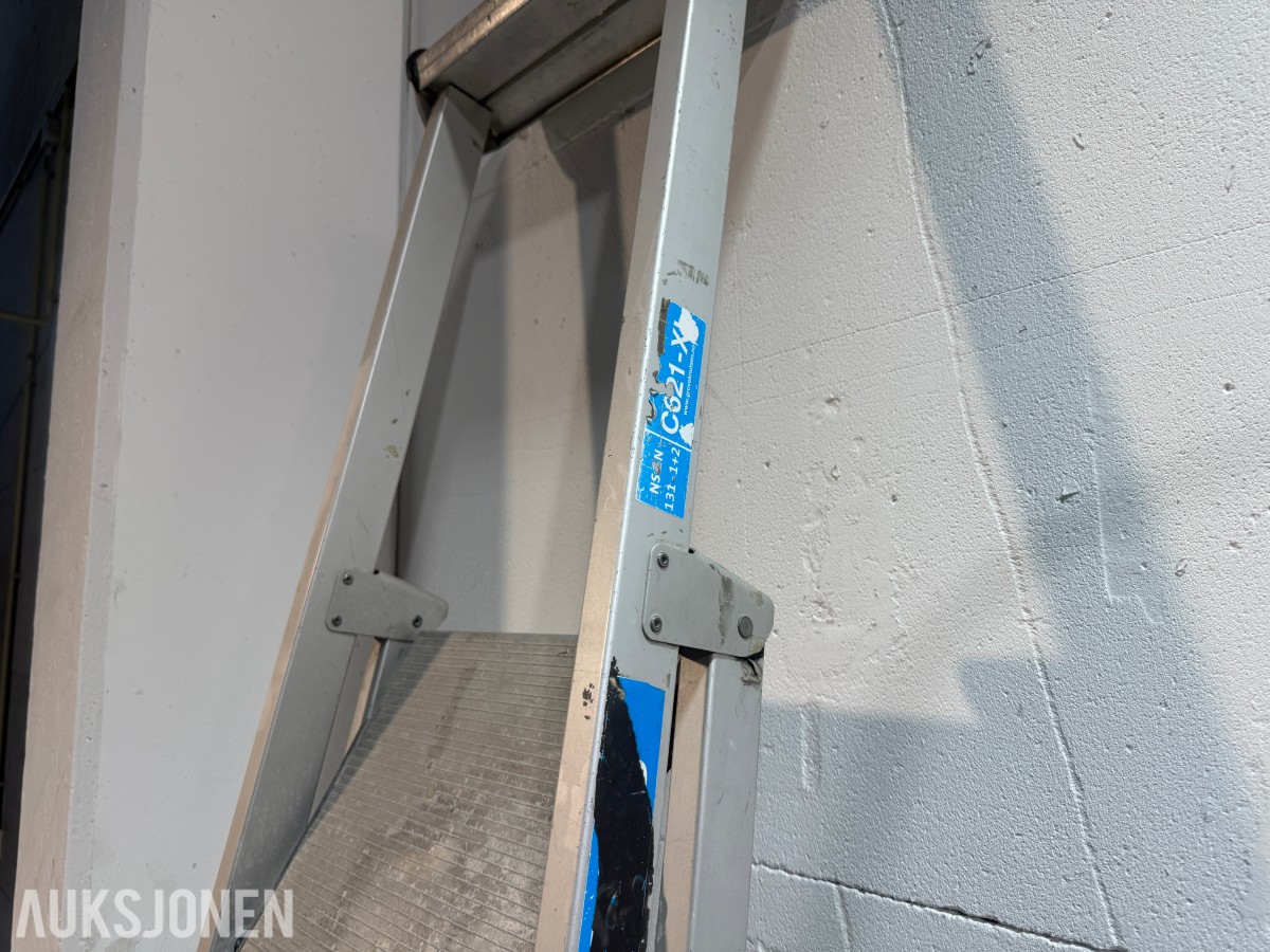 Parti med Zarges og Khiment trappestiger i aluminium