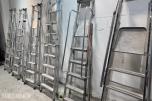 Parti med Zarges og Khiment trappestiger i aluminium