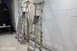 3 stk. Khiment Professional trappestiger og arbeidsplattformer i aluminium
