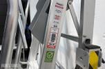 3 stk. Khiment Professional trappestiger og arbeidsplattformer i aluminium