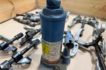 Verkstedverktøy med avtrekkere, RIDGID 915 og Würth muttertrekker