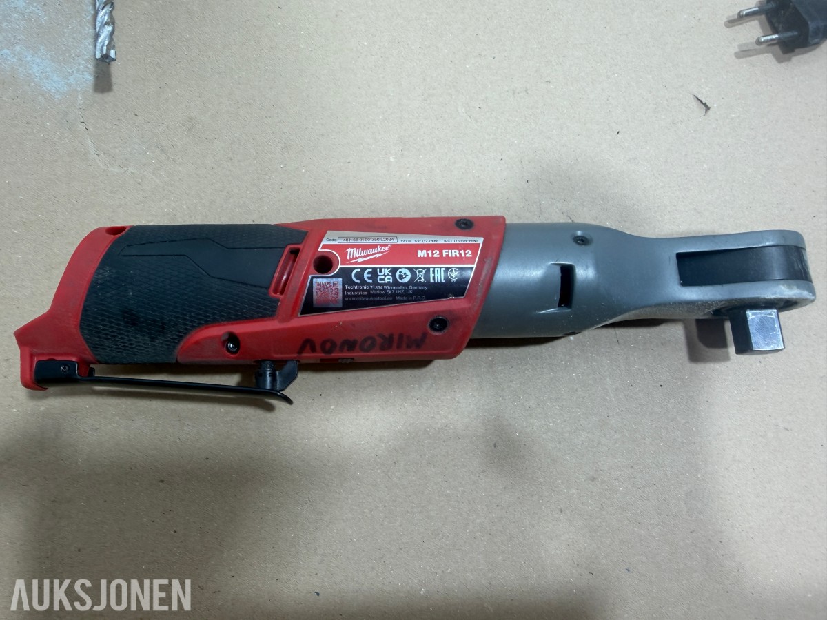 Milwaukee M18/M12 elektroverktøy, pressverktøy og Geberit Mapress pressbakker++