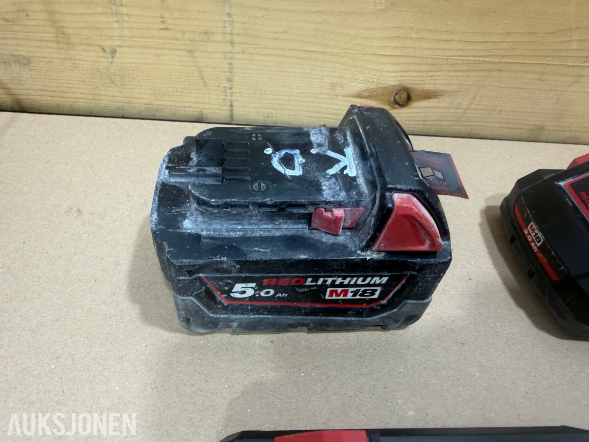 Milwaukee M18/M12 elektroverktøy, pressverktøy og Geberit Mapress pressbakker++
