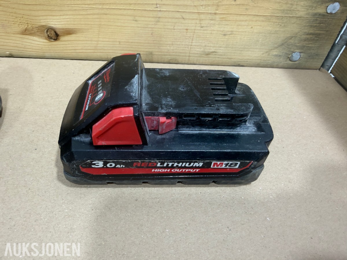 Milwaukee M18/M12 elektroverktøy, pressverktøy og Geberit Mapress pressbakker++