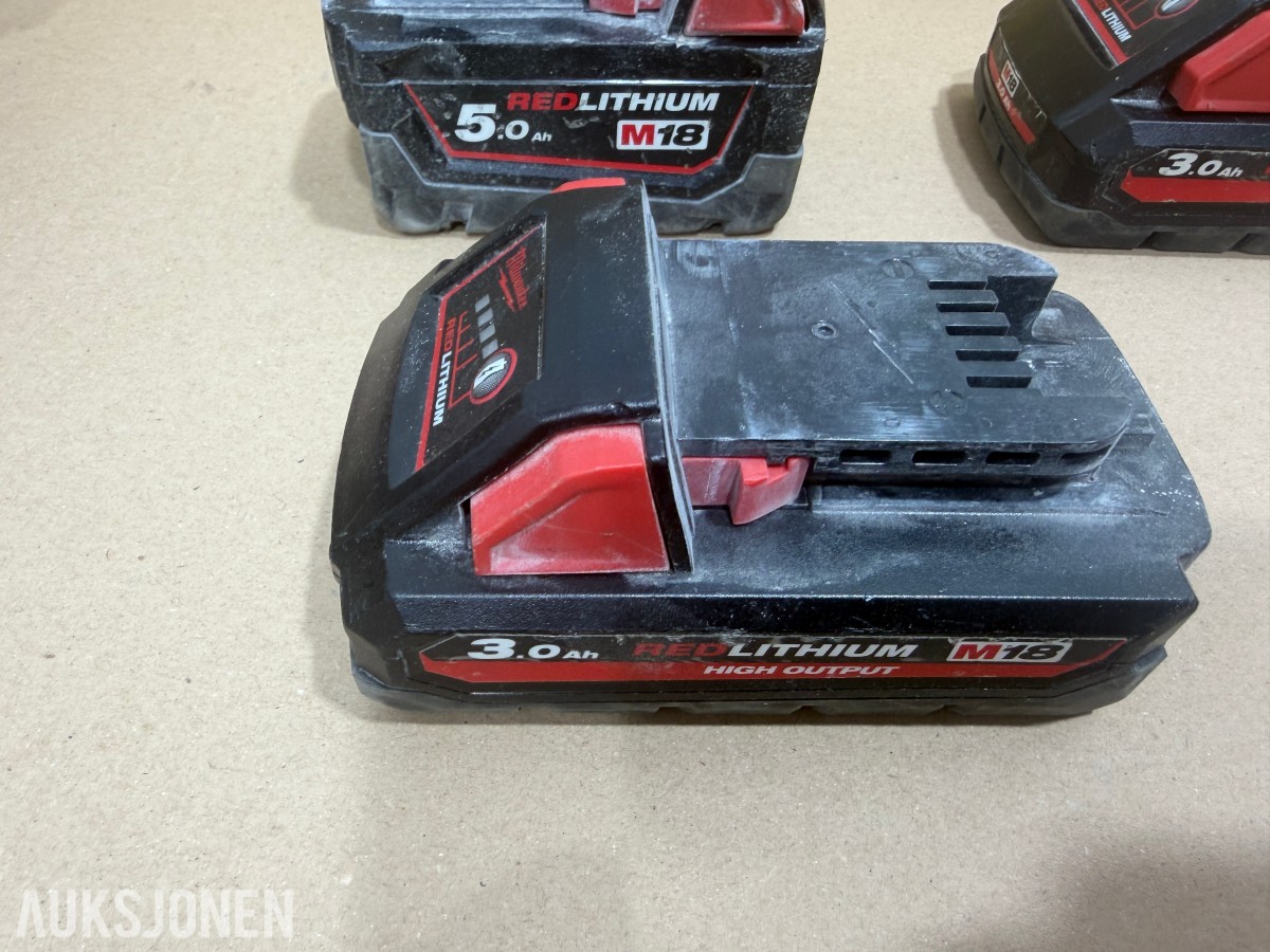 Milwaukee M18/M12 elektroverktøy, pressverktøy og Geberit Mapress pressbakker++