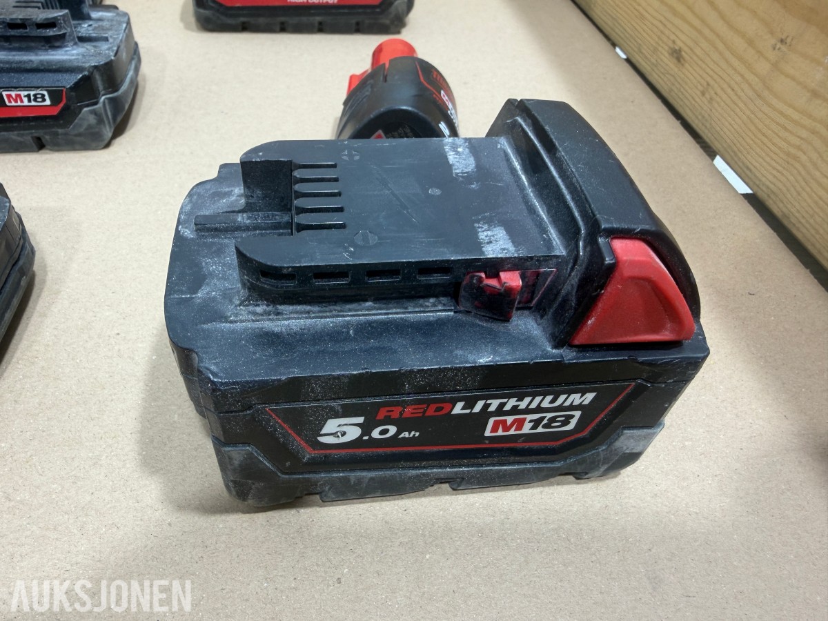 Milwaukee M18/M12 elektroverktøy, pressverktøy og Geberit Mapress pressbakker++