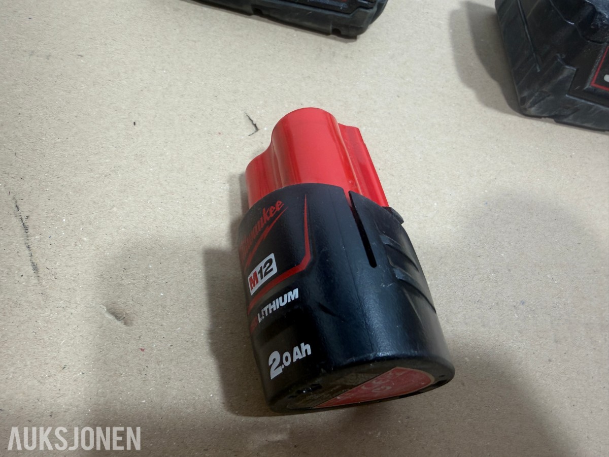 Milwaukee M18/M12 elektroverktøy, pressverktøy og Geberit Mapress pressbakker++