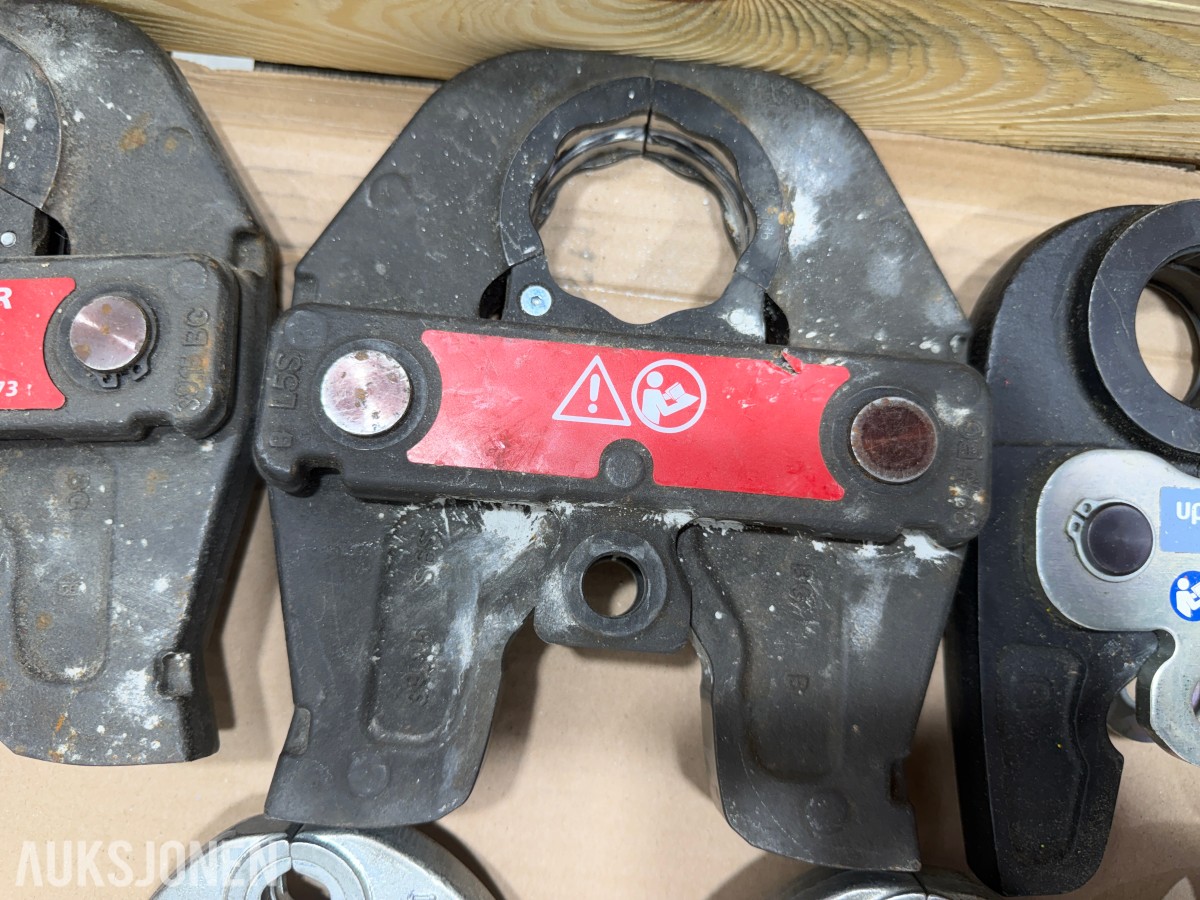 Milwaukee M18/M12 elektroverktøy, batterier og pressbakker fra Geberit,