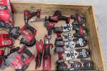 Milwaukee M18/M12 elektroverktøy, batterier og pressbakker fra Geberit,