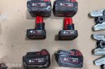 Milwaukee M18/M12 elektroverktøy, batterier og pressbakker fra Geberit,