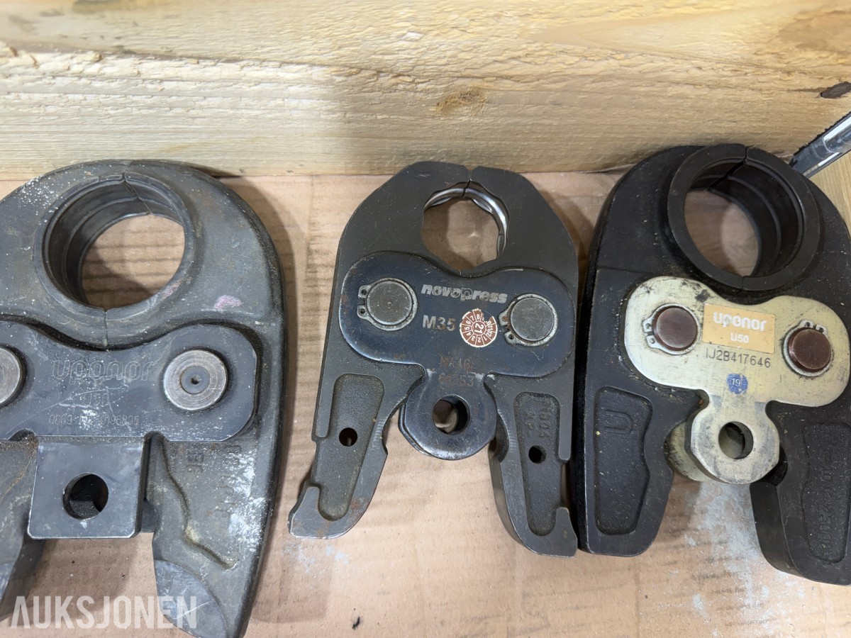 Milwaukee M12/M18 verktøy, batterier, ladere og pressbakker