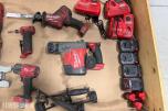 Milwaukee M12/M18 verktøy, batterier, ladere og pressbakker