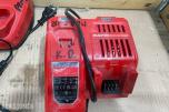 Milwaukee M12/M18 verktøy, batterier, ladere og pressbakker
