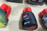Milwaukee M12/M18 verktøy, batterier, ladere og pressbakker