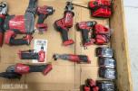 Milwaukee M18/M12 elektroverktøy, pressverktøy, pressbakker, batterier og ladere