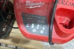 Milwaukee M18/M12 elektroverktøy, pressverktøy, pressbakker, batterier og ladere