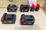 Milwaukee M18/M12 Muttertrekker/meiselhammer/bajonettsag/, batterier og ladere