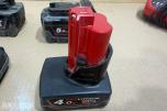 Milwaukee M12/M18 verktøy, batterier, ladere og Geberit Mapress pressbakker