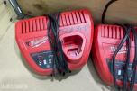 Milwaukee M12/M18 verktøy, batterier, ladere og Geberit Mapress pressbakker