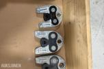Milwaukee M12/M18 verktøy, batterier, ladere og Geberit Mapress pressbakker