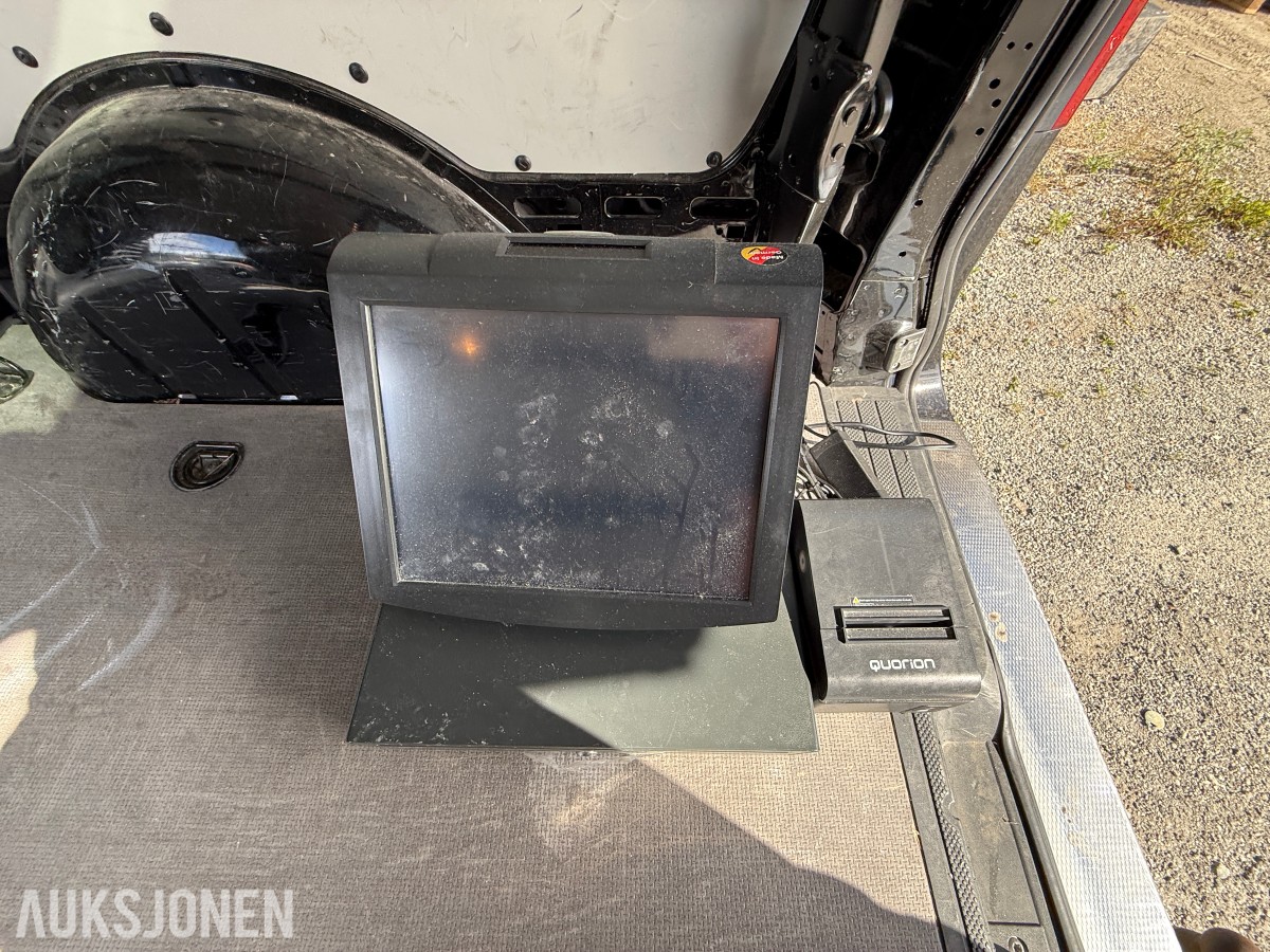 Quorion QTouch 15 kassasystem med kasseskuff og kvitteringsskriver