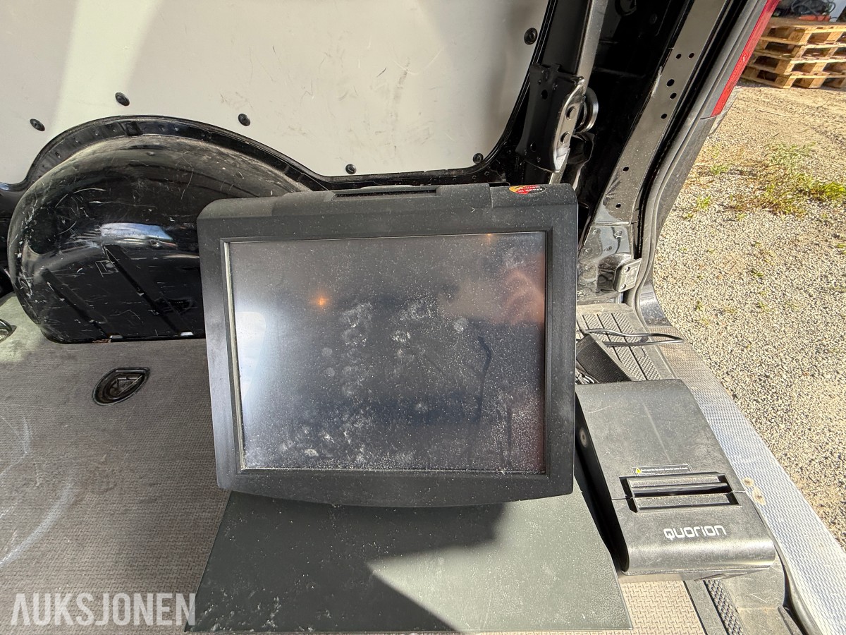 Quorion QTouch 15 kassasystem med kasseskuff og kvitteringsskriver