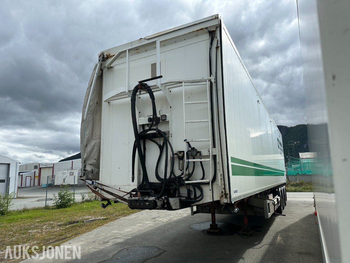 2014 Vang SHSL III CF flishenger, walking floor, full sideåpning
