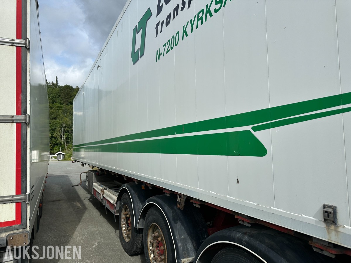 2014 Vang SHSL III CF flishenger, walking floor, full sideåpning