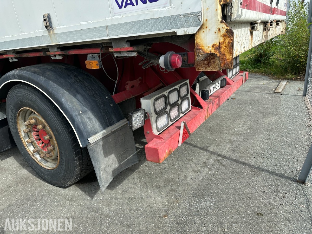 2014 Vang SHSL III CF flishenger, walking floor, full sideåpning