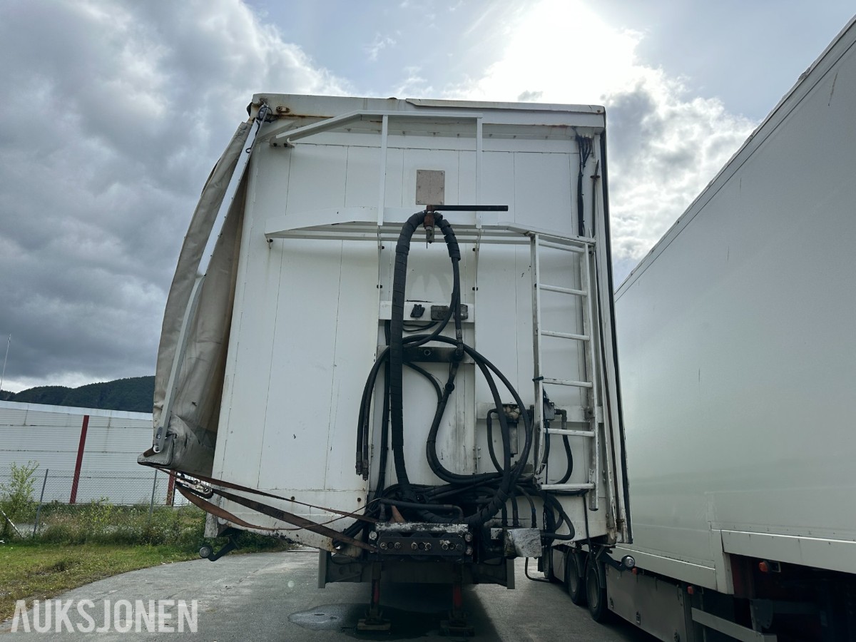 2014 Vang SHSL III CF flishenger, walking floor, full sideåpning