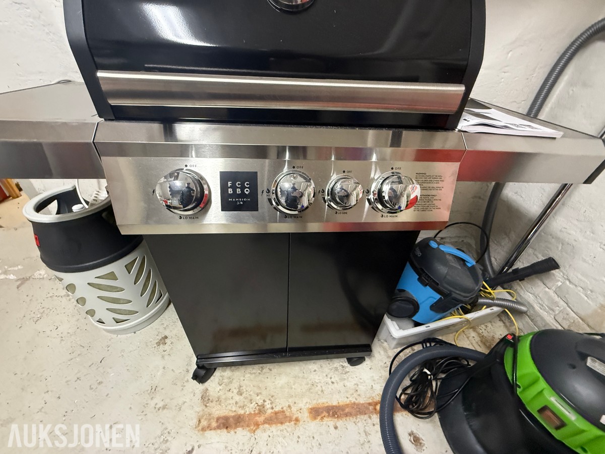 FCC BBQ Mansion 3.1S gassgrill