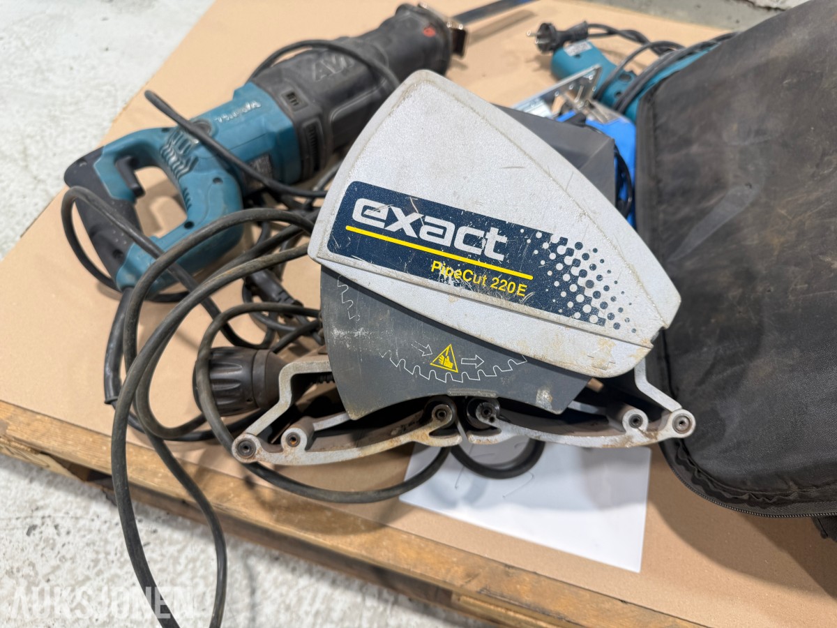 Elektrisk verktøy – Makita, Exact og Biltema