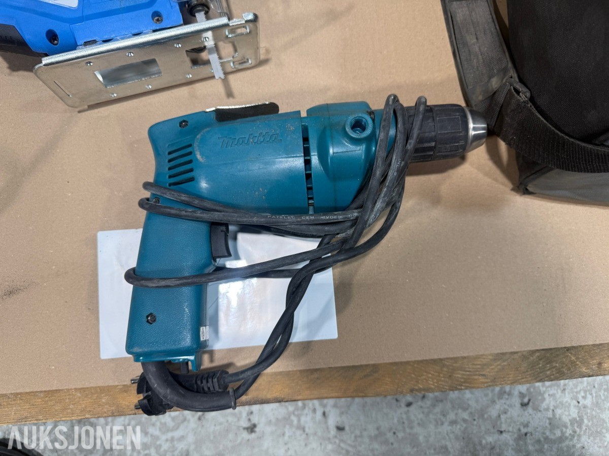 Elektrisk verktøy – Makita, Exact og Biltema