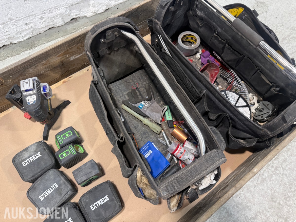 Bosch GLL 3-80 C linjelaser med Extreme Pro G2 lasere