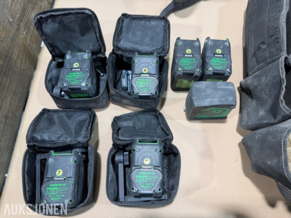 Bosch GLL 3-80 C linjelaser med Extreme Pro G2 lasere