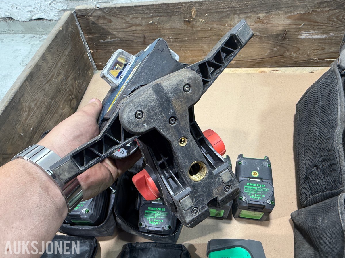 Bosch GLL 3-80 C linjelaser med Extreme Pro G2 lasere