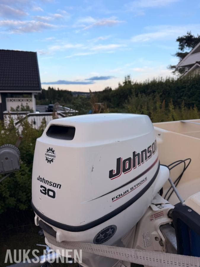 1990 SeaRay 160 båt med motor og henger