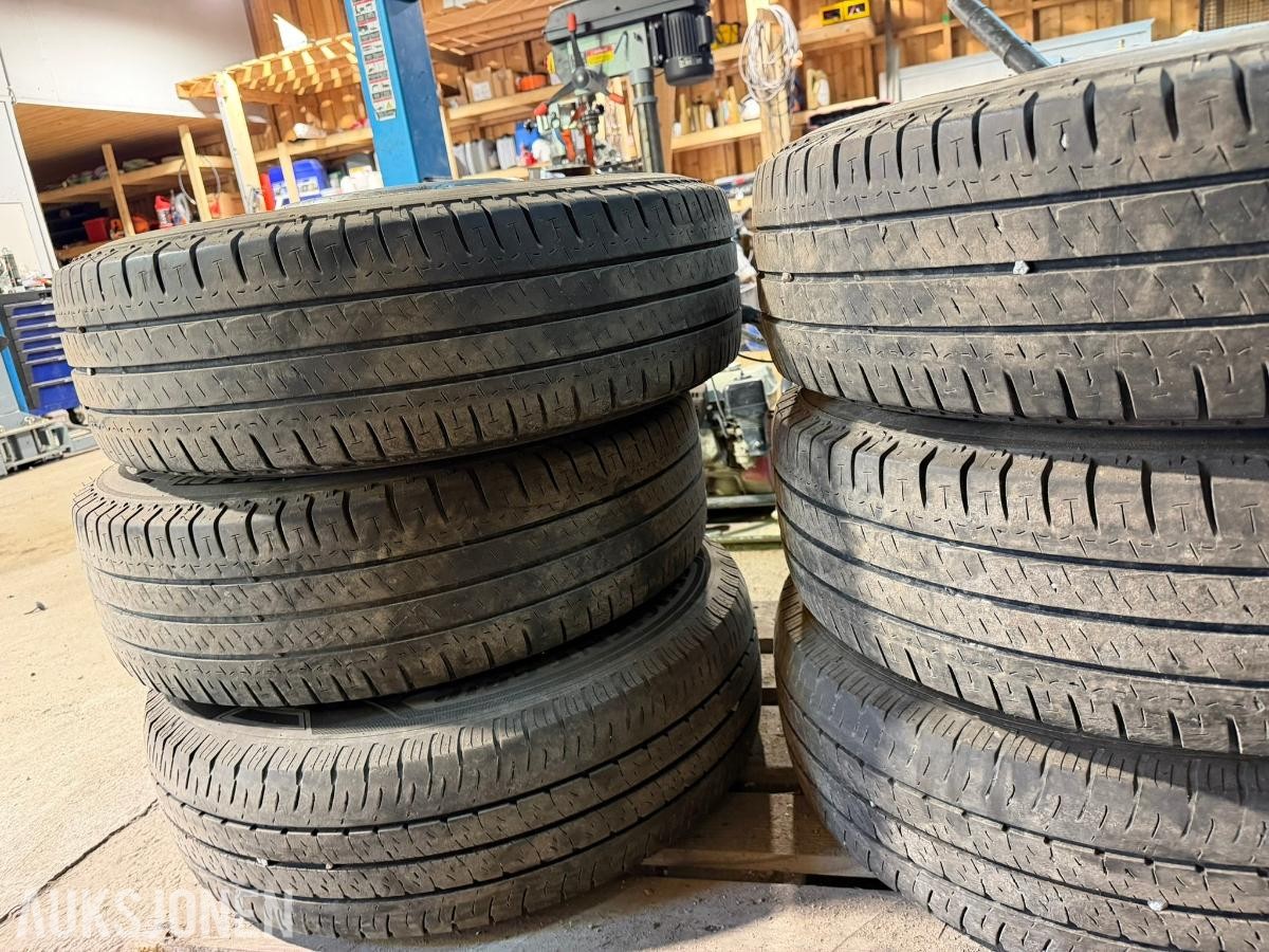 2019 6 stk Iveco felger med Michelin 225/75R16C sommerdekk