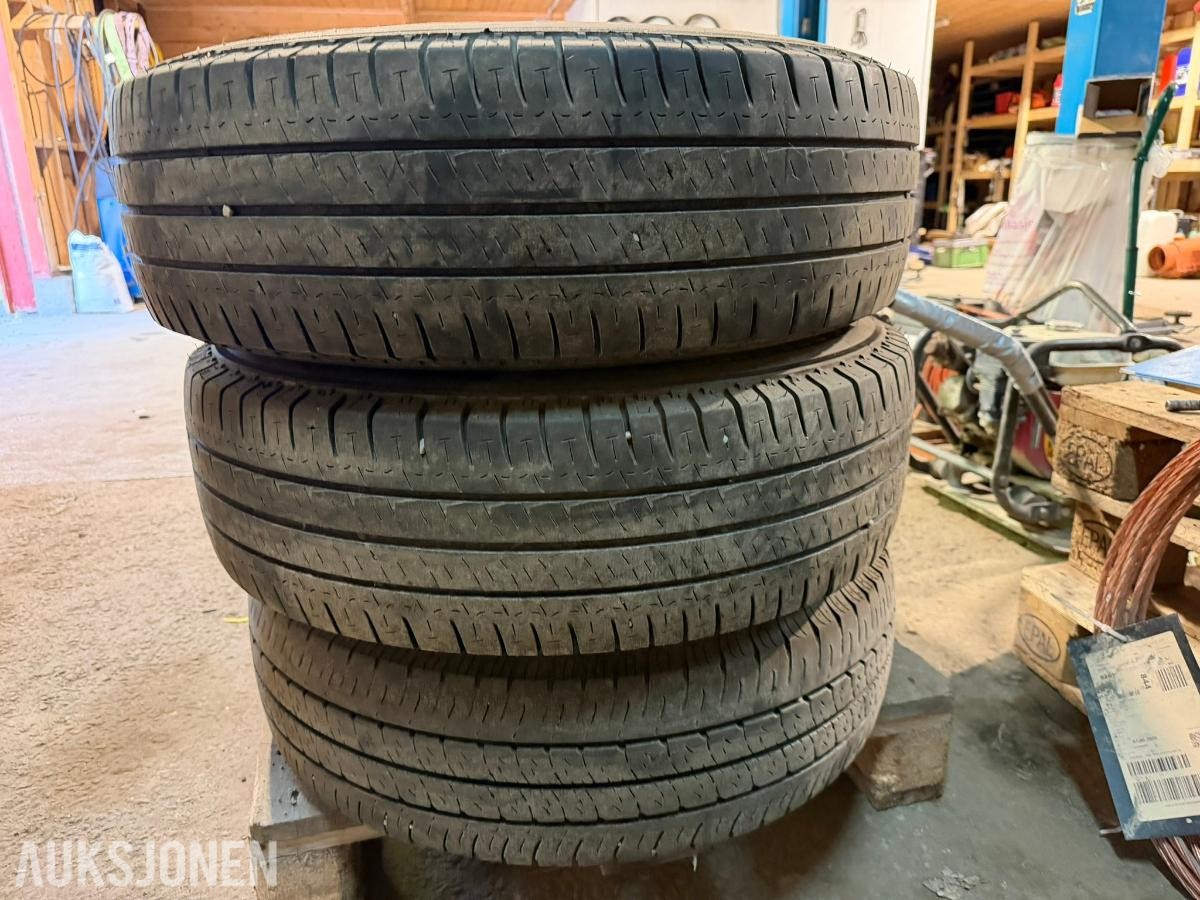 2019 6 stk Iveco felger med Michelin 225/75R16C sommerdekk
