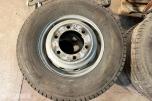 2019 6 stk Iveco felger med Michelin 225/75R16C sommerdekk