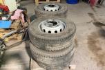 2019 6 stk Iveco felger med Michelin 225/75R16C sommerdekk