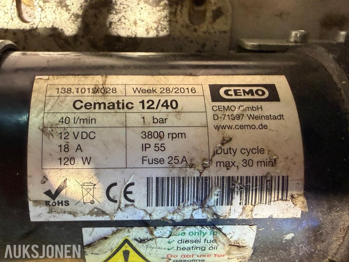 2017 CEMO DT-Mobil Easy 200 liter Dieseltank - Pumpe