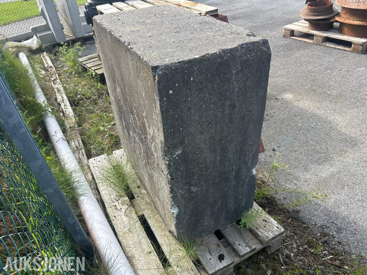 Betonglodd/motvekt Triangel feste